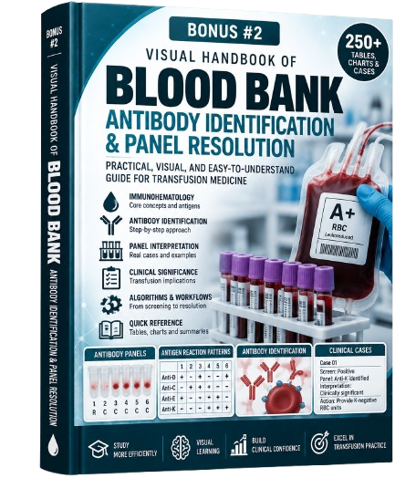 Bonus #2: Visual Handbook of Blood Bank Antibody Identification & Panel Resolution