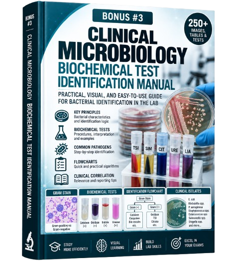 Bonus #3: Clinical Microbiology Biochemical Test Identification Manual